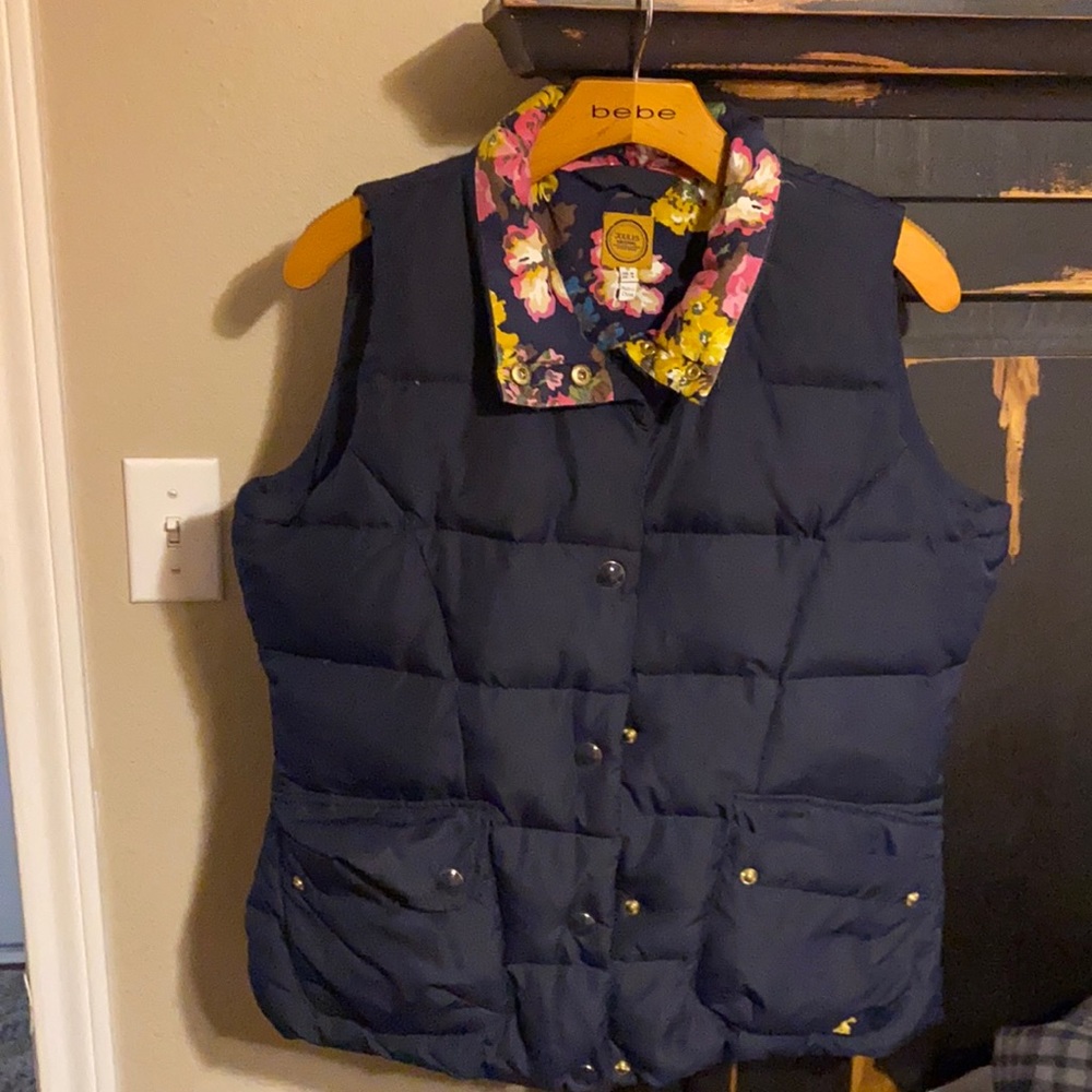 Navy Blue Joules vest